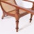 Pair of Antique Caned British Colonial Planters Chairs For Sale - Image 9 of 11