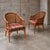 Vintage Faux Bamboo Dining Set, 1980s, Set of 5 For Sale - Image 4 of 7