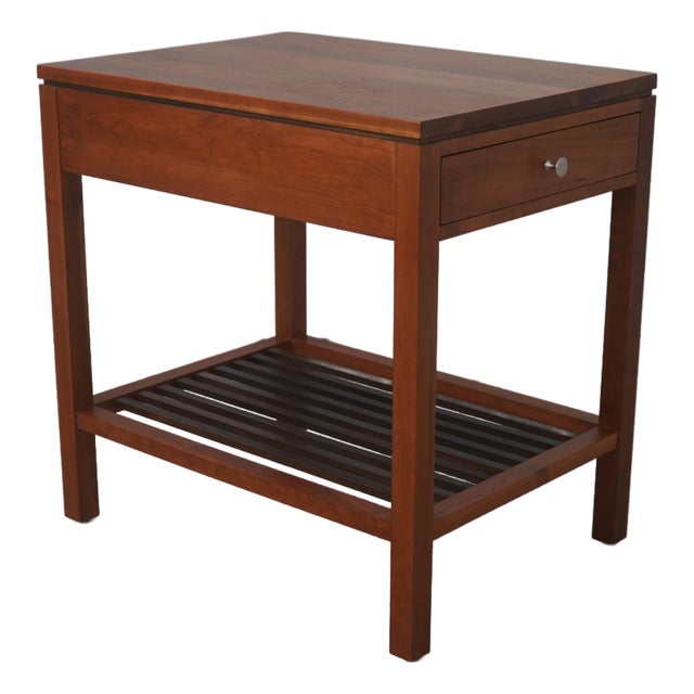 Stickley Cherry Mission Style 2 Tier Side Table For Sale