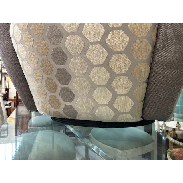 20th Century Kagan Style Swivel Chairs by Weiman For Sale - Image 11 of 12