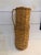 Vintage 20" Tall Wicker Rattan Basket For Sale - Image 4 of 4