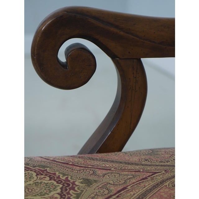 Set of 8 Henredon Continental Style Upholstered Dining Room Chairs For Sale - Image 9 of 18