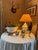 This listing is for an oversized, stoneware crackle glazed cachepot with handles. It's a great size for bulbs or small...