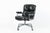 This vintage mid century modern black Model 3475 Eames Time Life Executive Lobby Chair designed by Charles & Ray Eames for...
