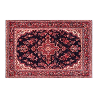 Vintage Hand-Knotted Wool Rug – 7.1 X 9.10 For Sale