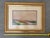Pink Late 19th Century Abraham Hulk Jr. Signed Watercolor Landscape Painting in Gilt Frame For Sale - Image 8 of 9