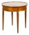 French Napoléon III 1850s Walnut Side Table with Single Drawer and Tapered Legs For Sale