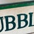 1930s 1930s Joyful Double Sided Wooden Trade Sign Advertising "Bubbling Brook Farm" in Green Paint For Sale - Image 5 of 10