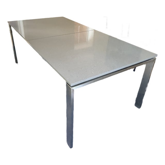 Room and Board Rand Quartz Dining Room Table For Sale