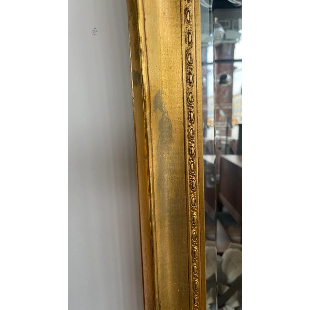 Wood 1970s Vintage Gold Gilded Mirror For Sale - Image 7 of 7