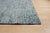 Contemporary 10x14 Blue Hand-Knotted Silk Woven Horizon Solid Open Field Modern Carpet Rug For Sale - Image 3 of 5