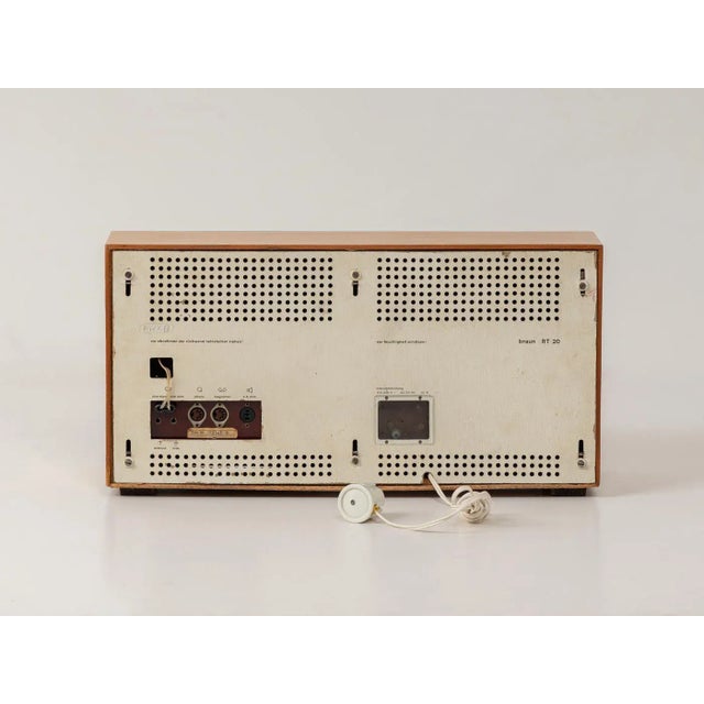Wood RT 20 Table Radio by Dieter Rams for Braun, 1960s For Sale - Image 7 of 10