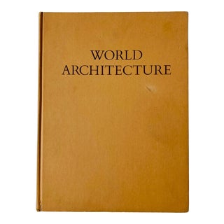 1968 "World Architecture" First Edition Book For Sale