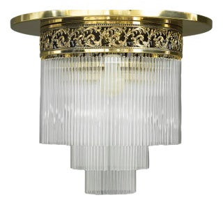 Art Deco Ceiling Lamp, Vienna, Austria, 1920s For Sale