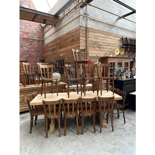 Henri Julien Bistro Chairs, Set of 20 For Sale - Image 3 of 9