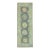 Turkish Oushak Rug 2'10" x 8'3" #19179 For Sale
