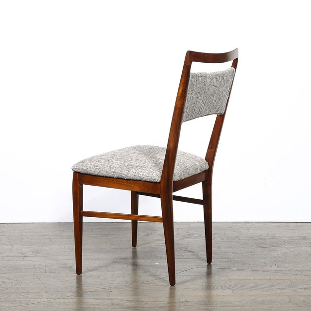 Set of 4 Paul McCobb Mid-Century Sculptural Walnut Dining Chairs by Directional For Sale - Image 10 of 15