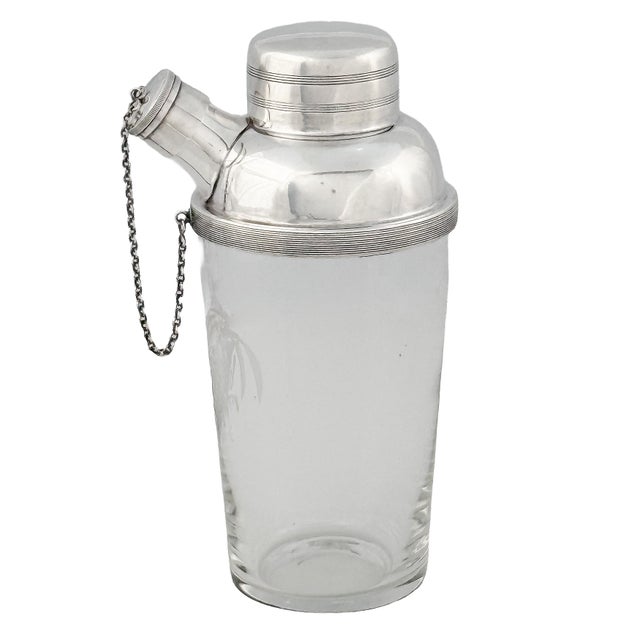 English Cocktail Drinks or Martini Shaker With Cockerel by James Dixon & Sons For Sale In Austin - Image 6 of 9