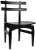 Contemporary Azumi Chair, Charcoal Black For Sale - Image 3 of 3