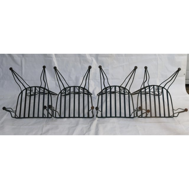 Fantastic patio dining set attributed to Frontgate. The person I acquired this set from said that her parents bought this...