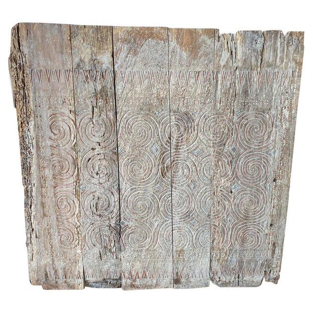 Andrianna Shamaris Hand Carved Panel Symbolizing Peace and Happiness For Sale In New York - Image 6 of 18