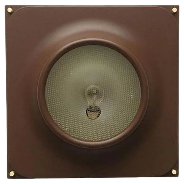 Vintage Space Age 7360 Bullseye Ceiling Lamps from Staff, Set of 2 For Sale