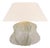 Kelly Wearstler by Visual Comfort Signature Delmar 22" Table Lamp in Antiqued White with Linen Shade For Sale