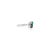 Not Yet Made - Made To Order 2.09 Ct Emerald Sapphire Modern Toi Et Moi Ring Size 5 in 14k White Gold For Sale - Image 5 of 15