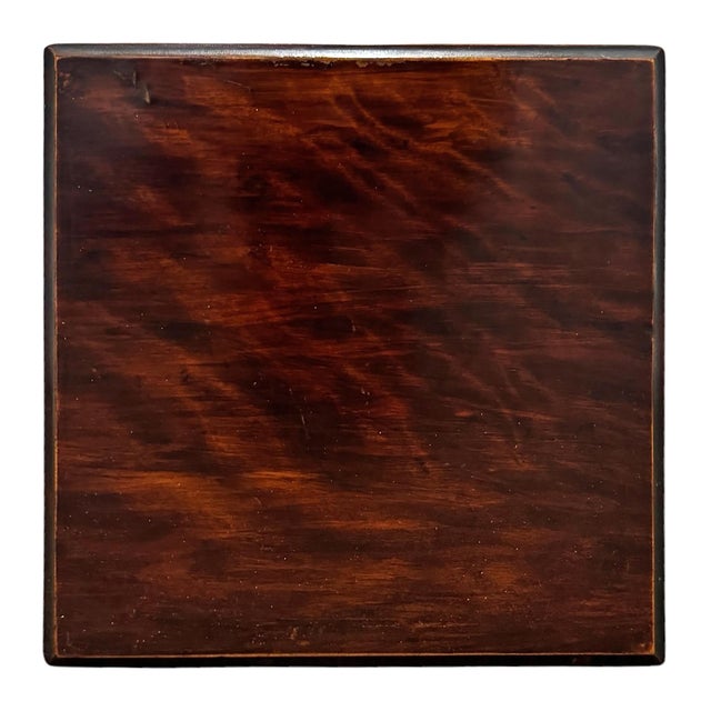 Brown Pair of 19th Century American Empire Pedestals or Plant Stands For Sale - Image 8 of 12