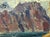 1960s Double Oil Painting Landscapes. Castle For Sale - Image 6 of 12