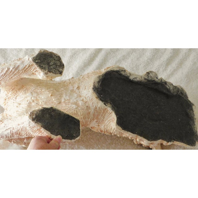 Large 31" Mid-Century Jaru California Art Pottery Life Size Puppy Dog Statue Floor Figurine For Sale - Image 11 of 12