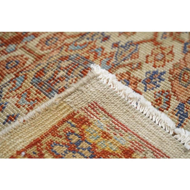 Traditional Late 19th Century Antique Sultanabad Rug 5'2'' x 8'10'' For Sale - Image 3 of 12