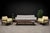 Produced in the 1960s at the Liceu de Artes e Ofícios, this pair of armchairs reflects the academic rigor and craft...