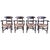19th Set of Four Anglo, Armchairs with Wide Cane Seats For Sale - Image 15 of 18