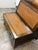 Asian Asian Wooden Storage Bench + Cane Panels, Vintage For Sale - Image 3 of 12