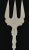 Late 19th Century Silver British Bread/Toast/Cake Fork For Sale - Image 4 of 8