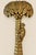 Vintage Mid-Century Chinoiserie Coconut Palm Tree, Monkey, Elephant and Cougar Wall Plate Bracket For Sale - Image 4 of 9