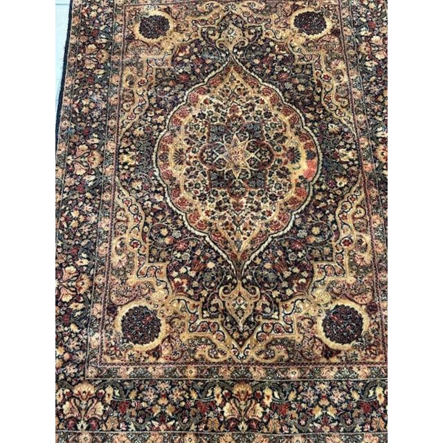 Persian Tabriz Style Rug , 4'2" X 6'3" For Sale - Image 3 of 10
