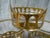 Transparent Vintage Culver Antigua 22k Gold Lowball Glasses Set of 3 For Sale - Image 8 of 13