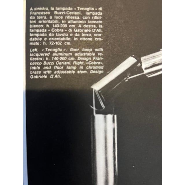 Floor Lamp by Gabriele Dali for Francesconi, Italy, 1960s For Sale - Image 15 of 17