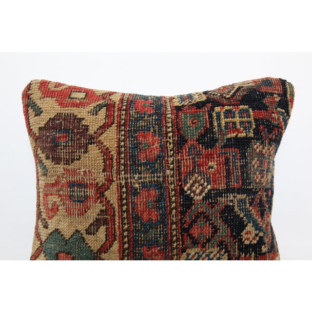 Here i am listing a 100% Handmade double knotted rug pillow cover, made from Vintage rug This’s a modern design and...