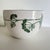 1960s Vintage Enamel Bowl, Finel Arabia by Kaj Franck. Chervil Herb Green on White For Sale - Image 5 of 5