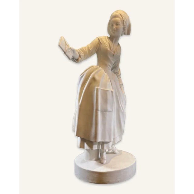 Bisque Maiden With a Letter by Manufacture Nationale De Sèvres For Sale - Image 9 of 9