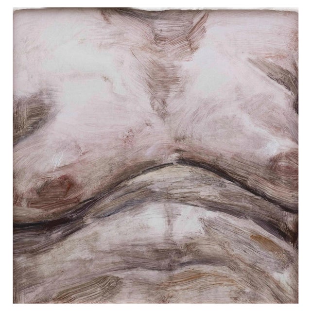 Fracture Surface No.2, Oil on Paper, 2015 For Sale