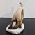 Stone Mid Century Modern Maigon Daga Afghan Hound Figurine Ceramic Marble Base Art Pottery Dog For Sale - Image 7 of 9
