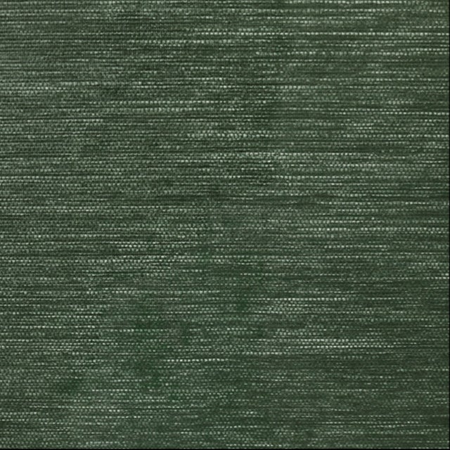 Matthew Izzo Home Getty Green Grasscloth Three Drawer Chest With Antique Brass Circle Drawer Pull For Sale In New York - Image 6 of 7