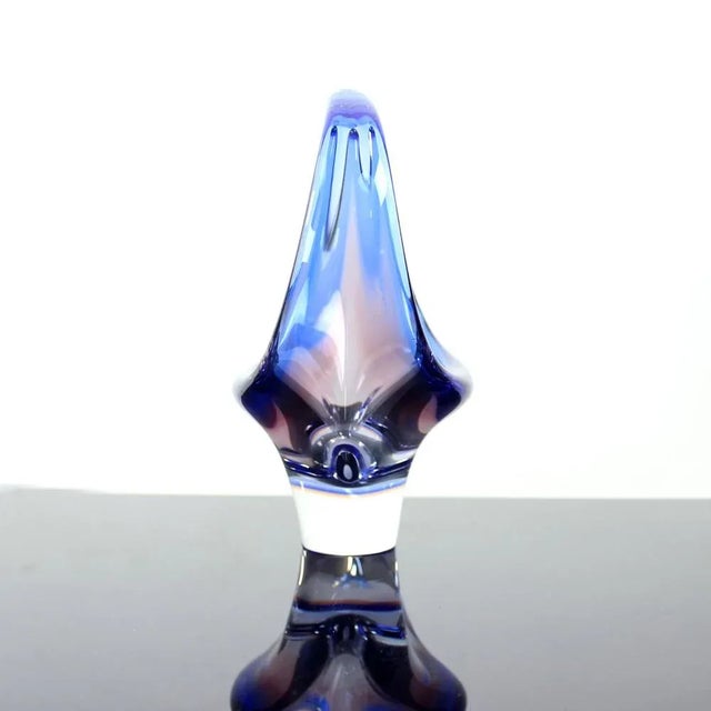 Art Glass Bowl by Frantisek Zemek for Sklana Mstisov, 1960s For Sale - Image 6 of 9