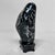 Wood Japanese Obsidian Snowflake Suiseki with Wooden Display Stand, 1980s For Sale - Image 7 of 13