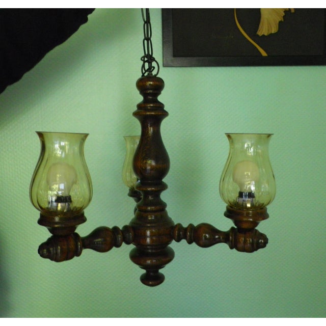 This 3-light pendant will bring a warm and authentic touch to your home. Rustic, country style 1970s/80s, France Made...