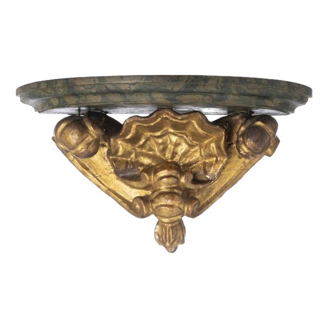 Portuguese Corbel in Wood, 18th Century For Sale